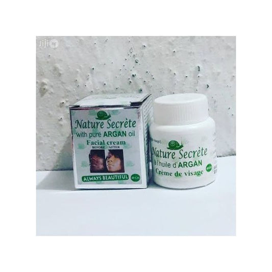 Nature Secret Facial Cream with Pure Argan Oil