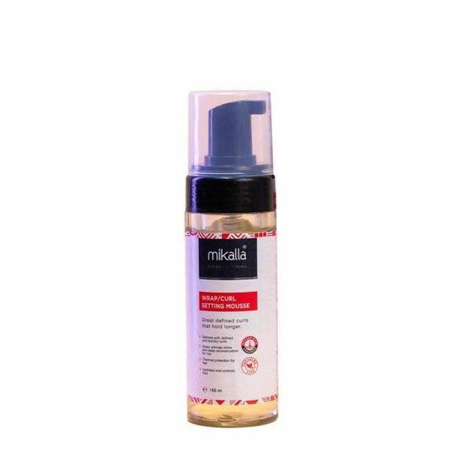 Mikalla Mousse Wrap / Curl Setting Mousse for Curls