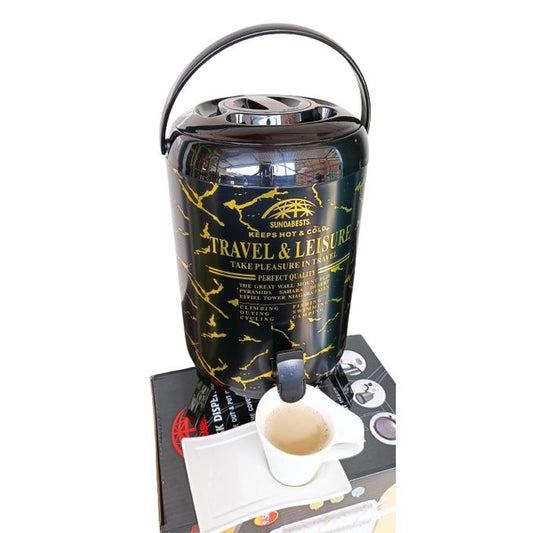 Sundabest Travel and Leisure Hot & Cold Food Flask and Tea Urn – 9.5L