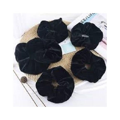 6pcs black hairband/ponytail holder/ Hair Ties