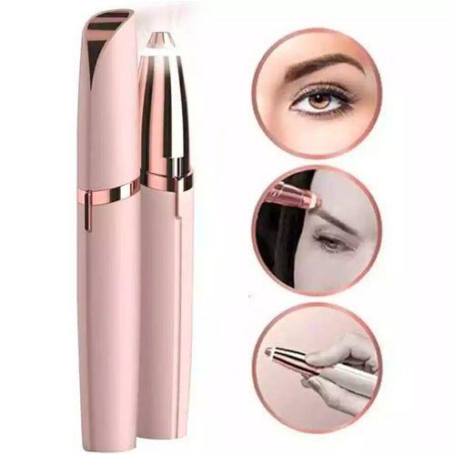 Rechargeable Eyebrow Remover Painless-Precision Trimmer Razor Tool for Face Lips Nose Facial Hair Removal for Men Women