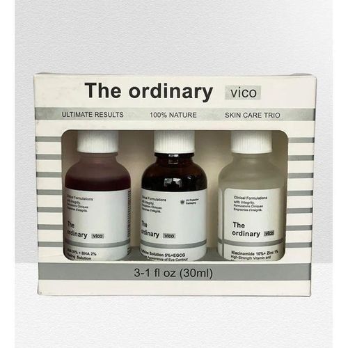 π₯ LIMITED DEAL β The Ordinary Skincare Trio Set | Brightens + Exfoliates + Depuffs Eyes | KSh 3,500