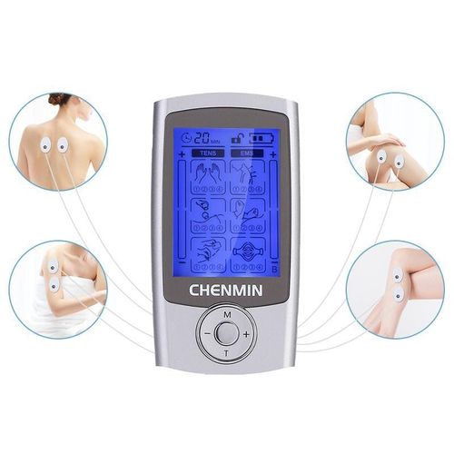 Two Channel TENS Machine for Pain Relief, Rechargeable EMS Massager Machine