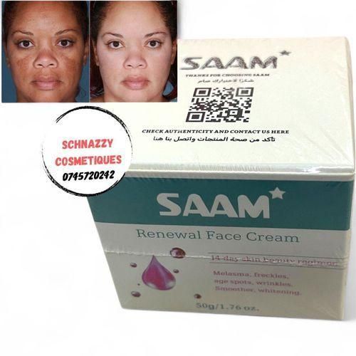 Face Renewal Cream with Scan Code for Smooth Bright Natural Glow Even Toned Complexion