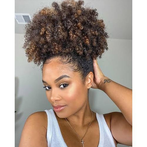 Curly Bun Hair Extention