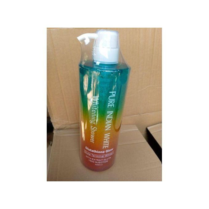 Pure Indian White Glutathione Glow Whitening Shower Gel