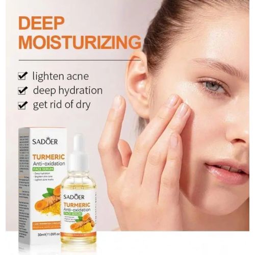 SADOER Anti-Aging Anti Wrinkles Turmeric Antioxidation Face Serum