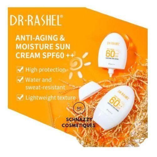 DR RASHEL NEW Anti-Aging 60++ SPF Moisture Sun Cream - 60g