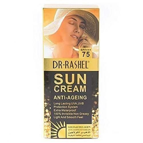 DR RASHEL Sun Cream Anti- Aging Long Lasting UVA $ UVB SPF 75