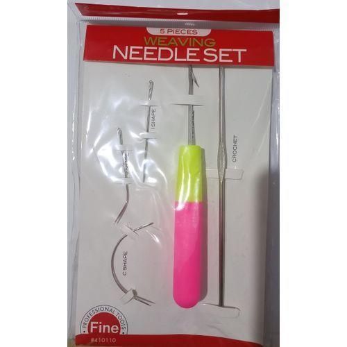 5 Piece Crochet Hook Weaving Needle Set