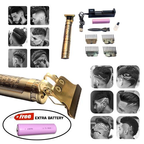 WERHL T-Blade Cordless Hair Trimmer/ Detailer + FREE Extra Battery
