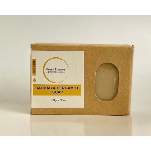 Green Essence Baobab & Bergamot soap