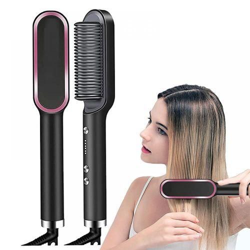 Ubeator 2-in-1 Hot-Air Hair Styling Comb Straightener Hair Brush blow dry hair dryer Hot Brush Flat Iron