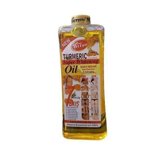 VEET GOLD Turmeric Super Whitening Oil Body Repair Anti Dark Spots & Anti Aging 1lit
