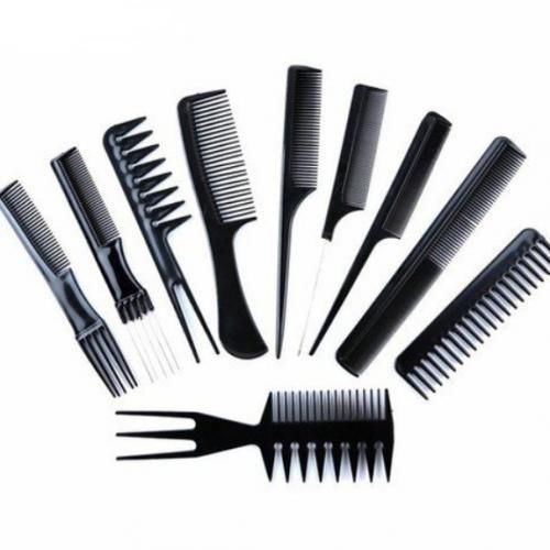 10 Pcs Hair Comb Set Hair Brush For Both Home And Professional
