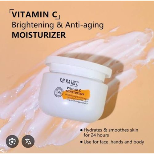 DR RASHEL Vitamin C Brightening & Anti-Aging Moisturizer – Radiant Glow & Youthful Skin