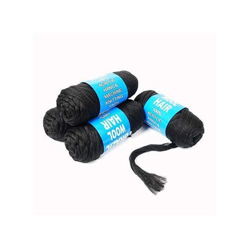 Brazilian Fashion 3pcs Brazilian Wool Black