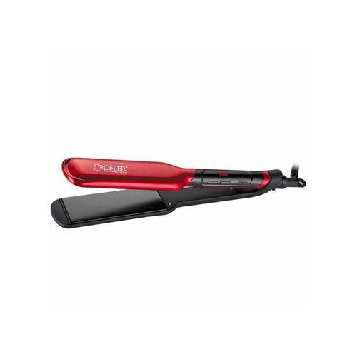 Cronier Premium Professional Hair Straightener & Advanced Ceramic Flat Iron β Salon Finish for Wet & Dry Hair with Dual Voltage, LCD Display, and Adjustable Heat Settings