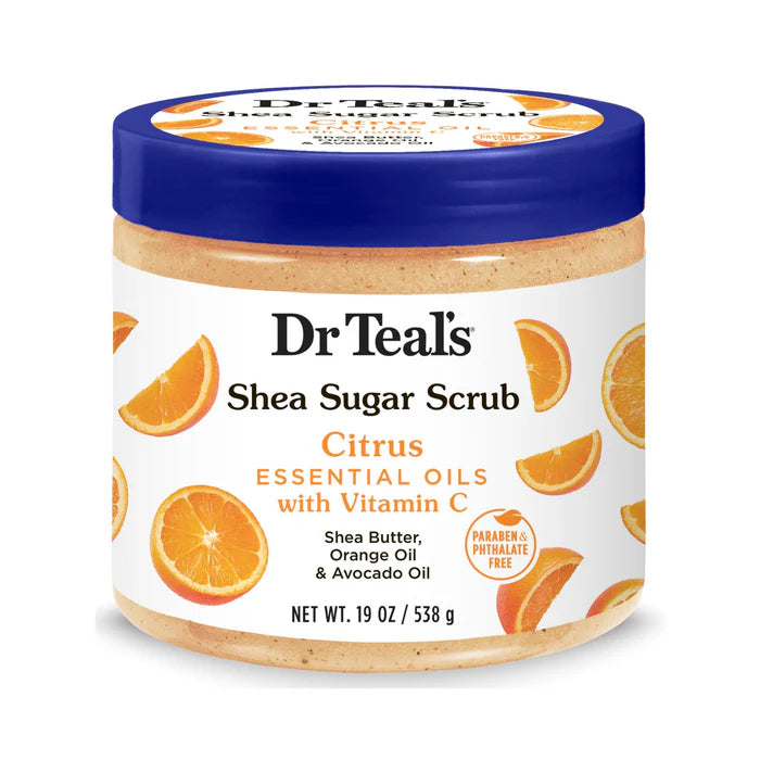 Dr Teal's Shea Sugar Body Scrub with Vitamin C