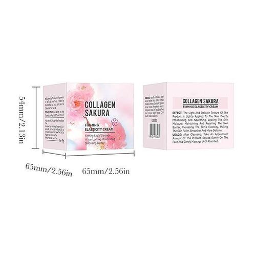 SADOER Sakura Elastic Firming Moisturizing Cream For Women Hydrating And Moisturizing Collagen Cream
