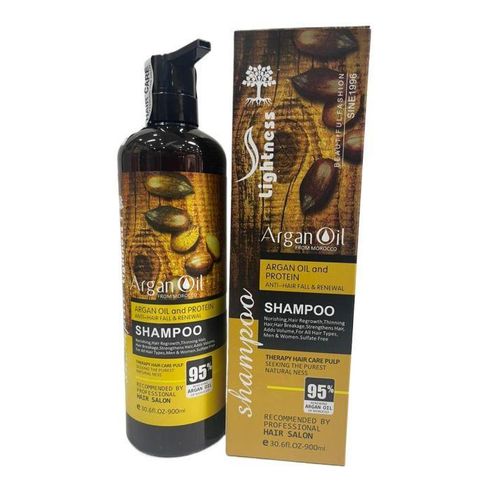 Argon Lightness Argan Oil & Protein Shampoo – Anti Hair Fall & Renewal