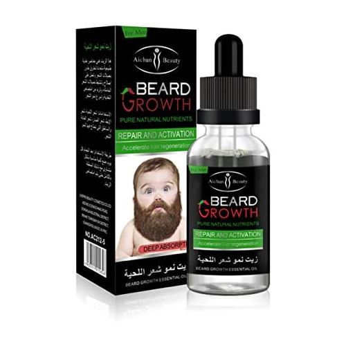 Aichun Beauty Beard Hair Growth Pure Natural Nutrients 30ml