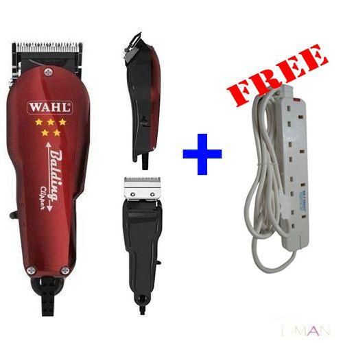 Wahl Professional Balding, Hair Cut Machine + 4Way Extention