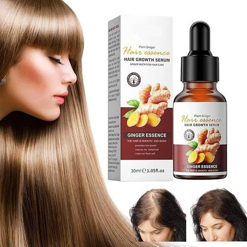 7 Days Hair Growth Oil Ginger Hair Regrowth Essence Hair Scalp Strengthening Hair Essence
