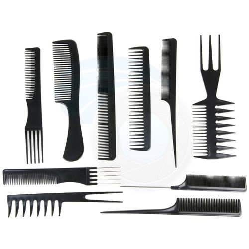 π₯ LIMITED DEAL β 10PCS Professional Hairdressing Comb Set | Wide & Fine Teeth + Salon & Home Use + Lightweight & Durable | KSh 1,600
