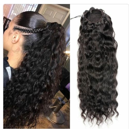 Wavy Drawstring Ponytail Extension + Free Gift