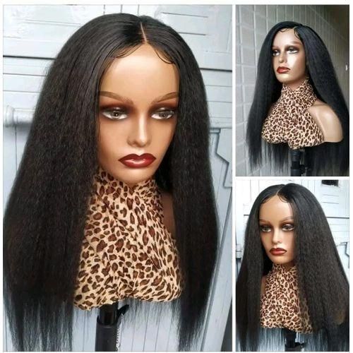 Lace Front Kinky Straight Wig