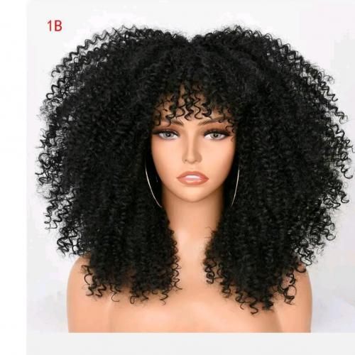 Short Kinky Curly Wig-10" + GIFT