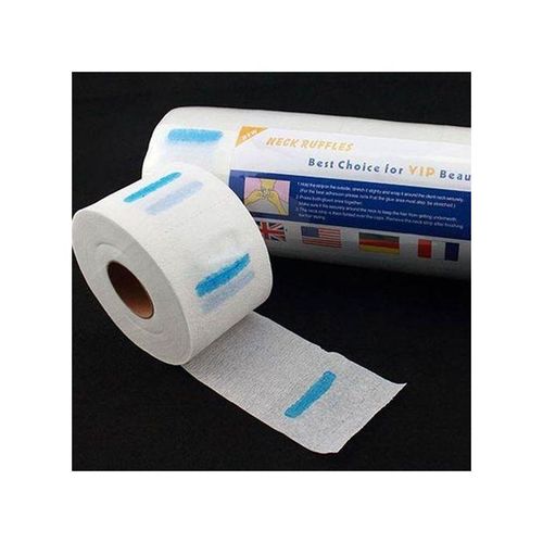 500pcs Disposable Neck Paper Strips Barber Salon Hairdressing