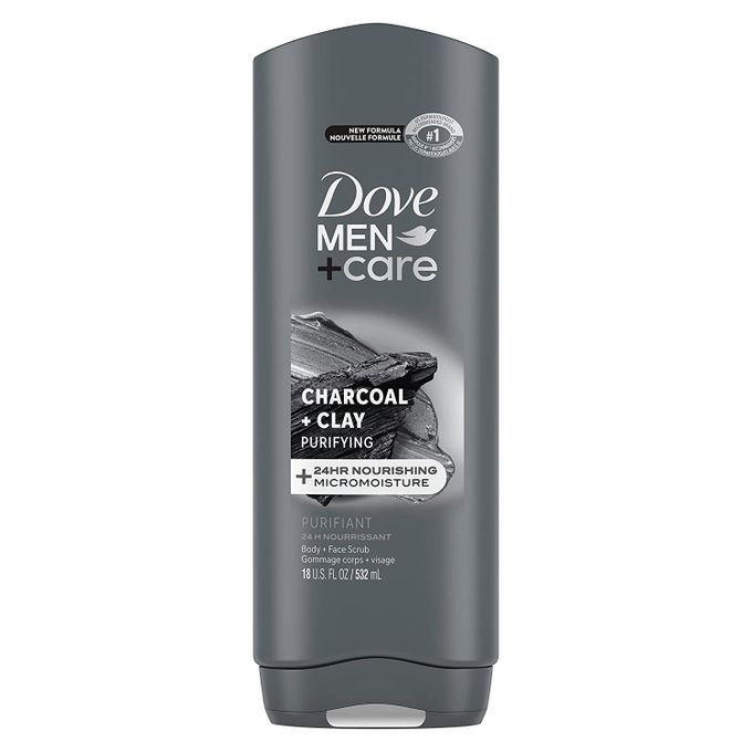 Dove Men+Care Purifying Charcoal + Clay Body & Face Wash