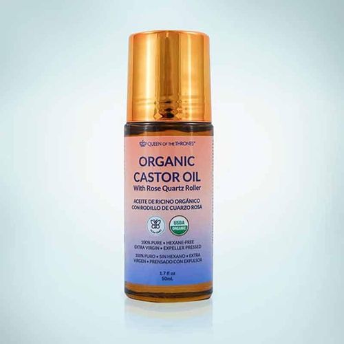 Organic Castor Oil Roll On – Hair, Eyelash & Eyebrow Growth Care