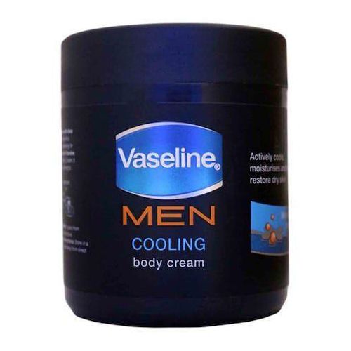 Vaseline COOLING Men Body Cream 48h Moisturisation For Dry Skin jm