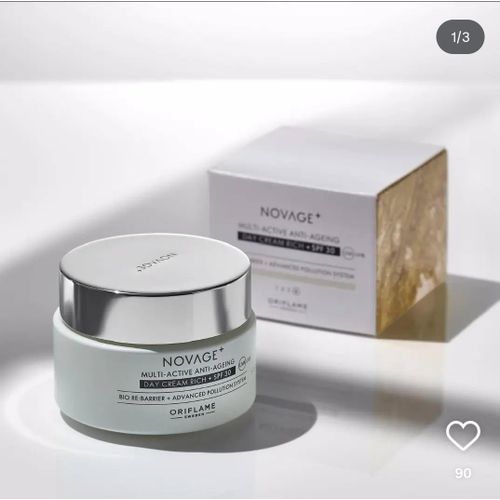 Oriflame Novage + multi active anti aging day cream spf30