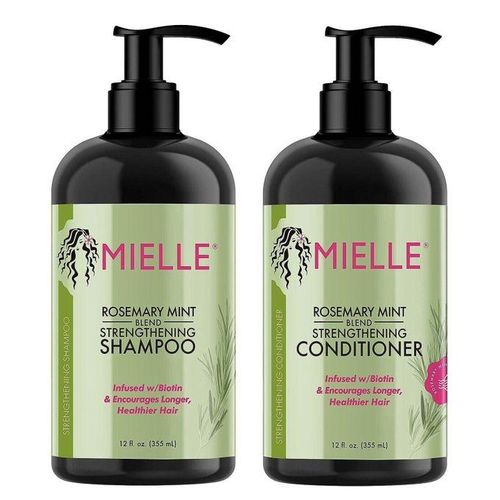 π₯ LIMITED DEAL β Mielle Rosemary Mint Shampoo & Conditioner | Strengthens Hair + Reduces Breakage + Biotin Boost | KSh 3,800