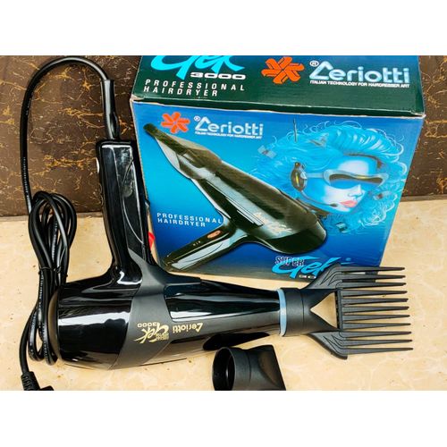 Ceriotti Beauty Blow Dry Hair Dryer Black