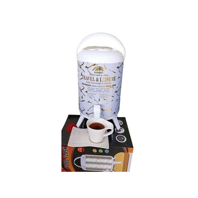 Sundabest Travel and Leisure Hot & Cold Food Flask and Tea Urn – 9.5L