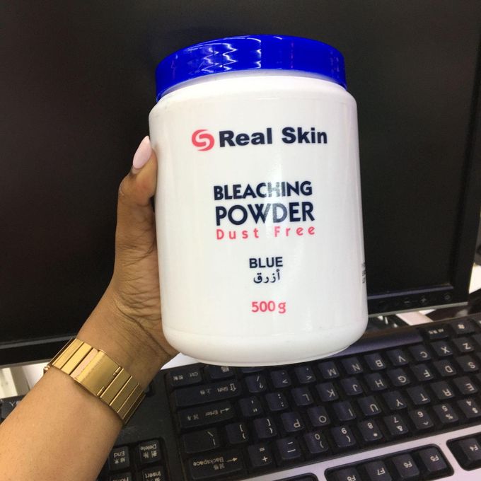 Real Skin Hair Bleaching Dust Powder – Blue