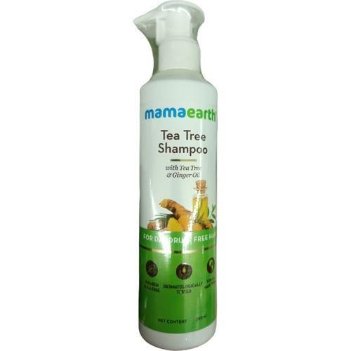 Mamaearth Tea Tree Shampoo FOR DANDRUFF FREE HAIR With Ginger Oil ,