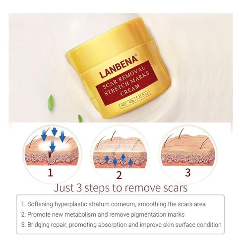 Lanbena Scar Removal & Stretch Marks Cream