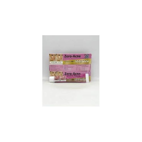 ZERO-ACNE Hydroquinone Mometasone and Tretinoin Cream 6 Problems in 1 Solution : Acne Pimple Marks Pollution Fairness Blemishes 30gms Apply Daily at Bedtime Short Term Treatment Melasma Discolorations