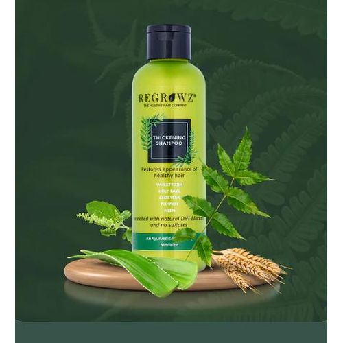 Regrowz Hair Thickening Shampoo for Natural Hair Growth