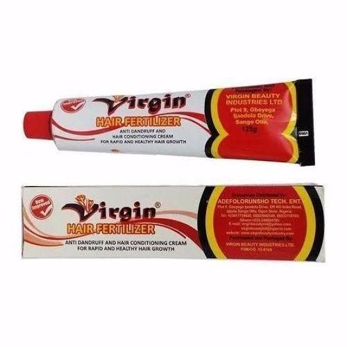 VIRGIN 2 Pcs Hair Fertilizer Fast Anti Dandruff & Growth Cream PLUS FREE GIFT