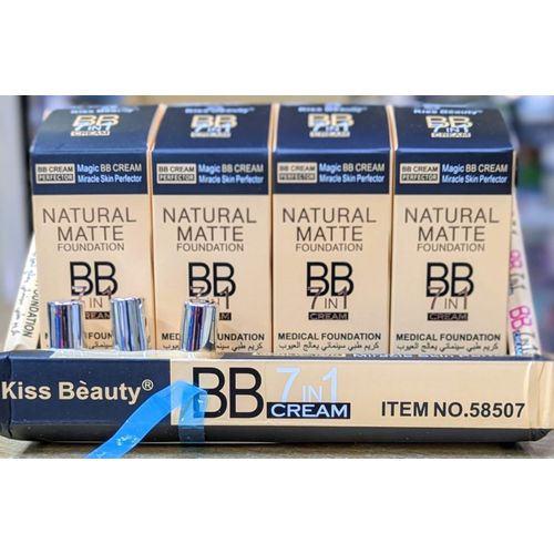 Kiss Beauty Natural Matte 7 in 1 BB Cream- miracle skin protector
