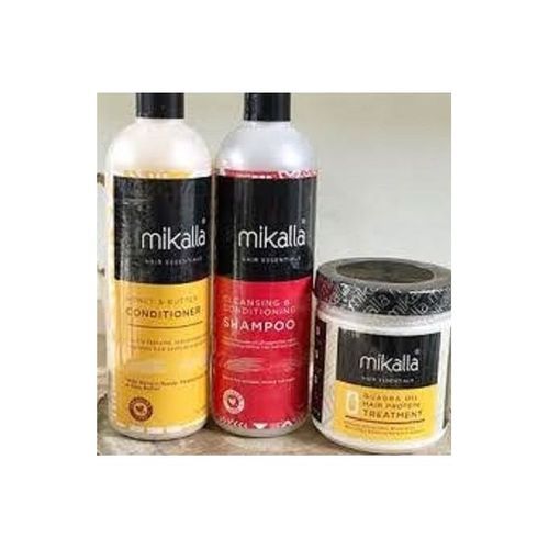 Mikalla Conditioner + Shampoo + Quadra Protein Treatment