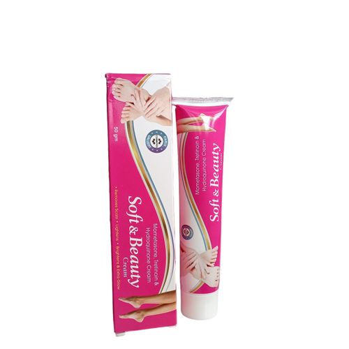 Soft & Beauty Cream. Removes Scars, Lightens the skin, Spots, Brightens & Glows.