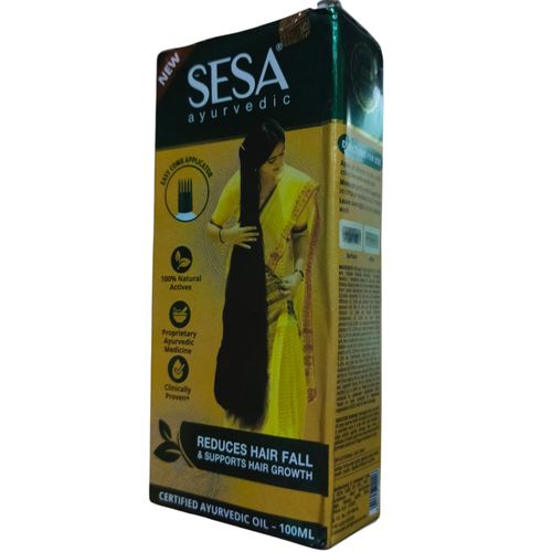 Sesa Ayurvedic Oil Helps Reduce Hair Fall & Supports Hair Growth bc